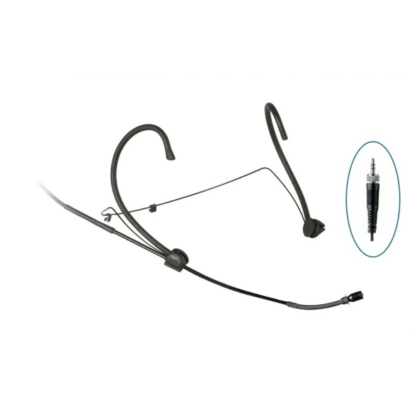 MIPRO MU55 SN | Headset Mikrofon | Siyah | Omni | 3.5mm