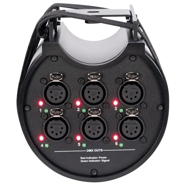 ADJ Lighting Data Distro 6 Truss Tip DMX Splitter