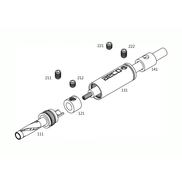 AECO ABP 1111R Rhodium Banana Plug 4 Adet Fiyatıdır