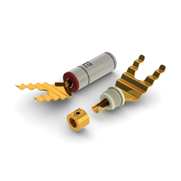 AECO ASP 1931G Gold Spade Konnektör 4 Adet Fiyatıdır