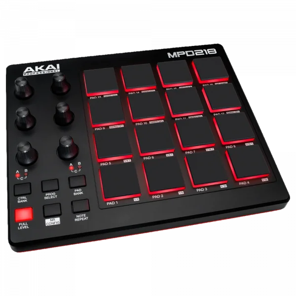 AKAI MPD218 USB Drum Pad Kontrol Cihazı