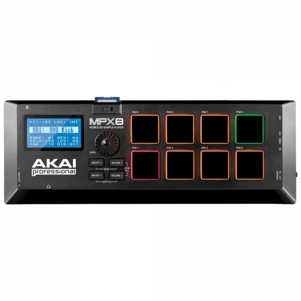 AKAI MPX8 Sample Pad Kontrol Cihazı