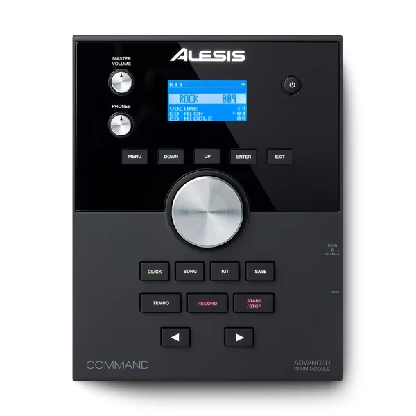 ALESIS COMMANDSEKIT 8 Parça Elektronik Davul Seti, Command Mesh Kit Special Edition