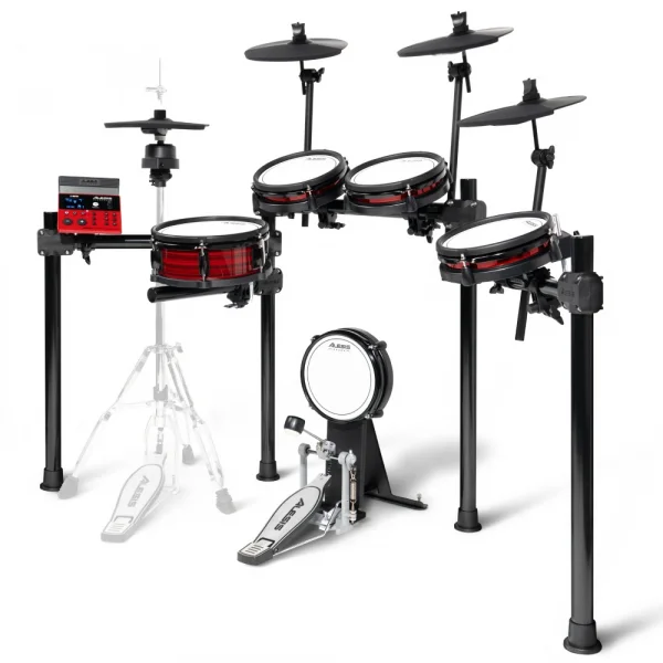 ALESIS Nitro Ultimate 9 Parça Elektronik Davul Seti (Bluetooth ve Hareketli Hi-Hat Özelliği ile)
