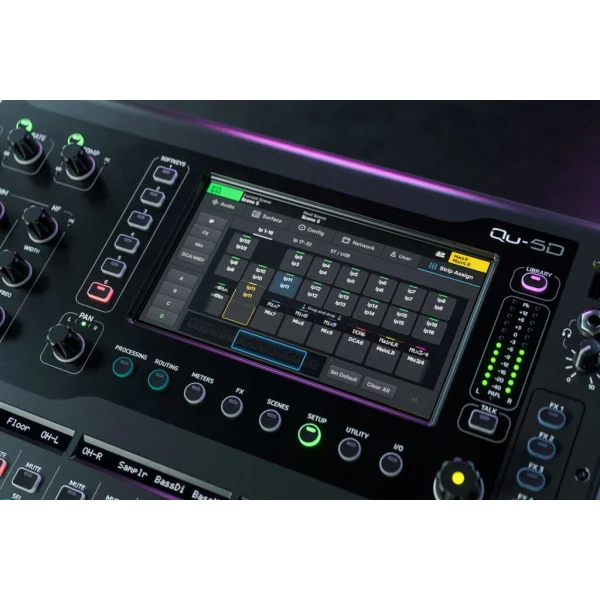 Allen & Heath Qu-5 | 16 Fader Dijital Mikser, 38in/24out 96kHz