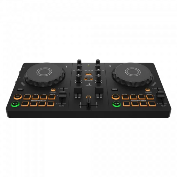 ALPHATHETA DDJ-FLX2 2 Kanal rekordbox DJ Kontrol Ünitesi (Mac/PC/iOS/Android Uyumlu)