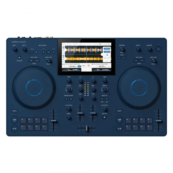 ALPHATHETA OMNIS-DUO Şarjlı All-in-one DJ Kontrol Ünitesi