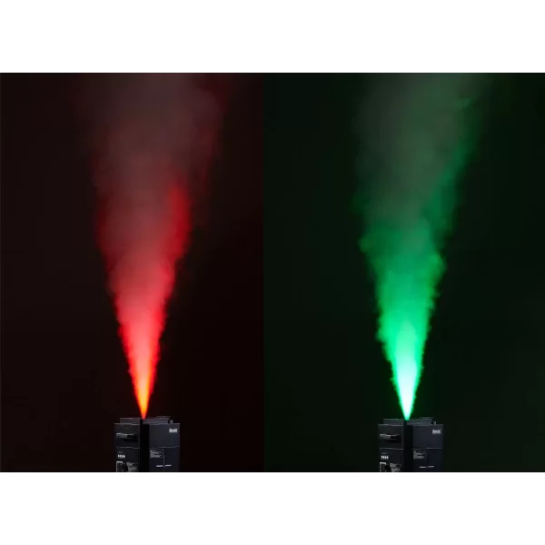 Antari M-9 Color LED Vertical Fog Machine, 10 meter fog throw, CO2 Carbon Simulation