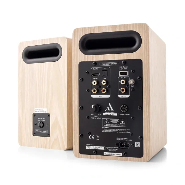 Argon Audio Fenris A4 Aktif 4 Bookshelf Hoparlör (Dişbudak)