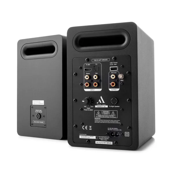 Argon Audio Fenris A4 Aktif 4 Bookshelf Hoparlör (Siyah)
