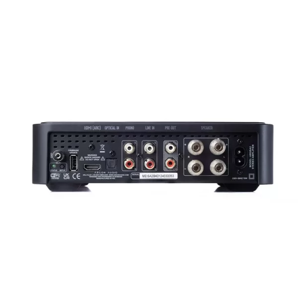 Argon Audio SA2 Bluetooth Bağlantılı Stereo Amfi (Siyah)