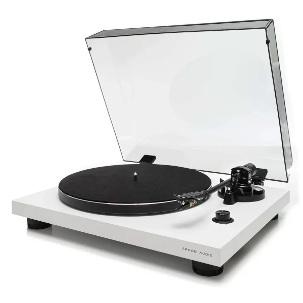 Argon Audio TT-3 Pikap - Ortofon OM 5E İğne ile - (Beyaz)