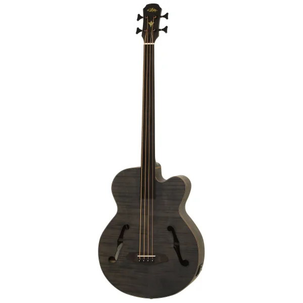 Aria FEBF2MFLSTBK Perdesiz Akustik Bas Gitar