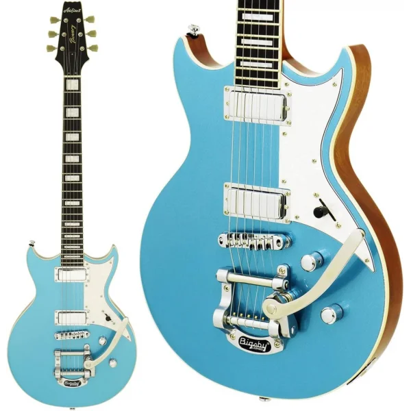 Aria Pro II Elektro Gitar (212MK2PHBL)