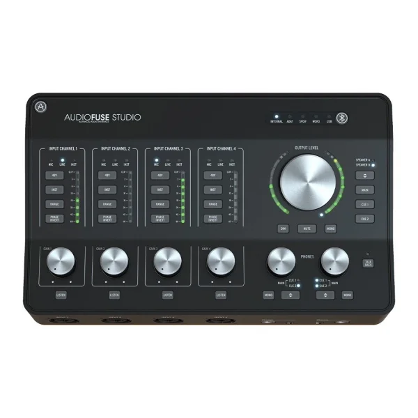 Arturia AudioFuse Studio 4 Mikrofon preamp, ADAT optik giriş/çıkışlı USB-C ses kartı