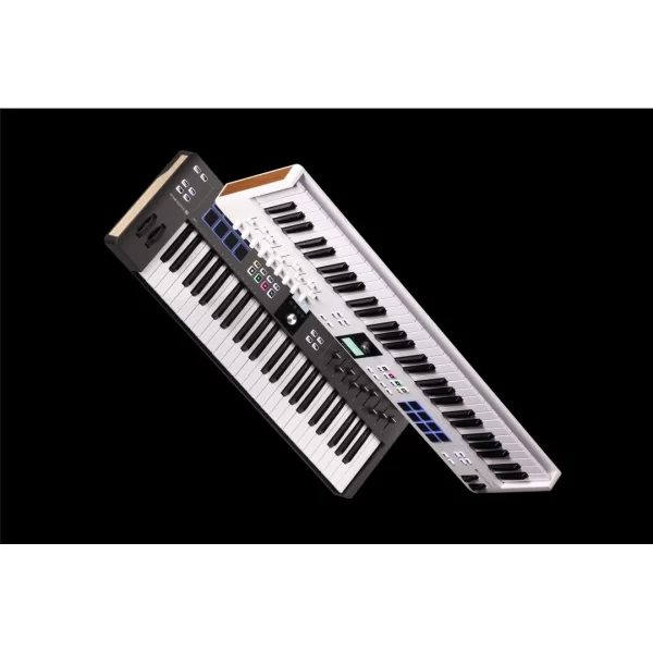 Arturia KeyLab Essential 49 mk3 - Alpine White 3.Nesil Akıllı MIDI Kontrolcü (49 Tuş) - Sınırlı Üretim Full Beyaz Tasarım
