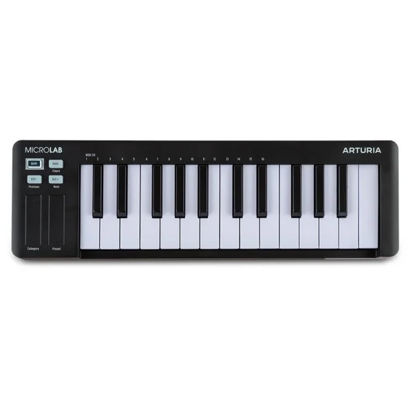 Arturia MicroLab mk3 Evrensel Kompakt MIDI Kontrolcüsü
