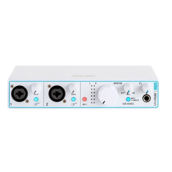 Arturia MiniFuse 2 OTG Çift USB Girişli, Esnek USB ses Kartı