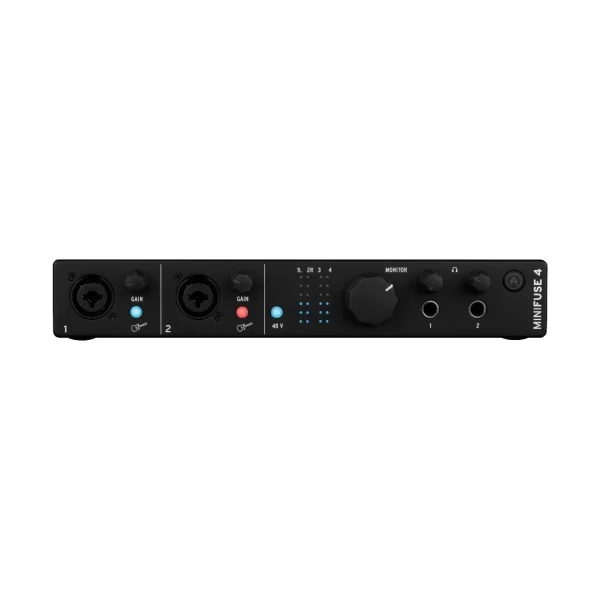 Arturia MiniFuse 4 4-Giriş / 4-Çıkış, 24-bit 192 kHz, MIDI, USB-C taşınabilir ses kartı