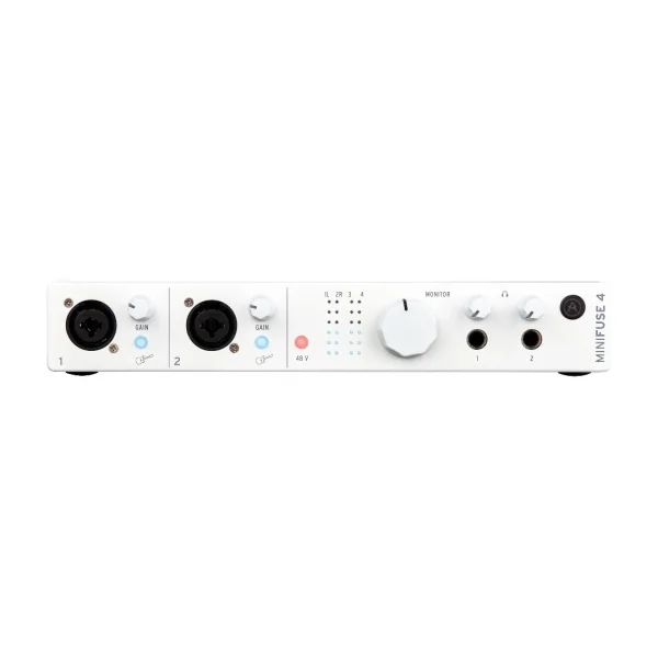 Arturia MiniFuse 4 4-Giriş / 4-Çıkış, 24-bit 192 kHz, MIDI, USB-C taşınabilir ses kartı