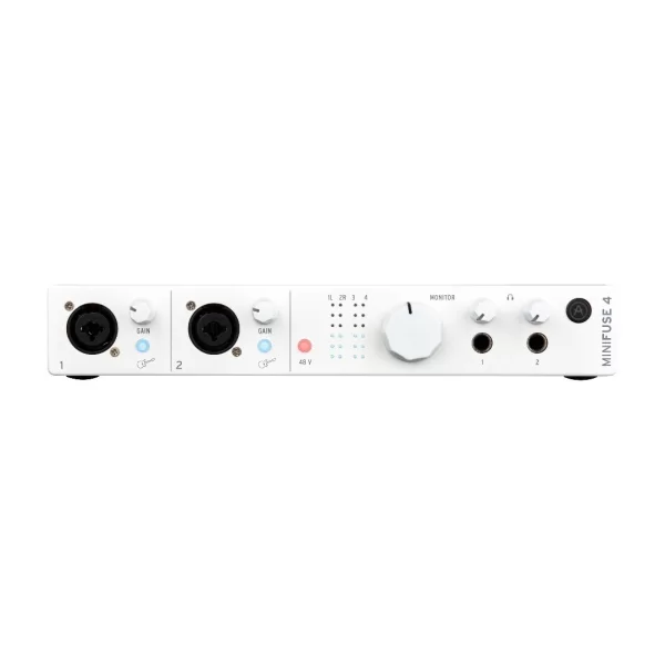 Arturia MiniFuse 2 2-Giriş / 2-Çıkış, 24-bit 192 kHz, MIDI, USB-C taşınabilir ses kartı