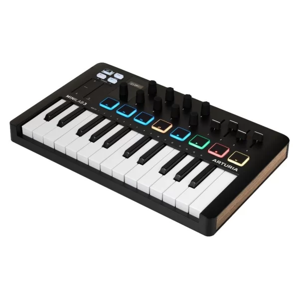 Arturia MiniLab 3 Yeni nesil 25-tuş, zengin içerikli MIDI konrolcü