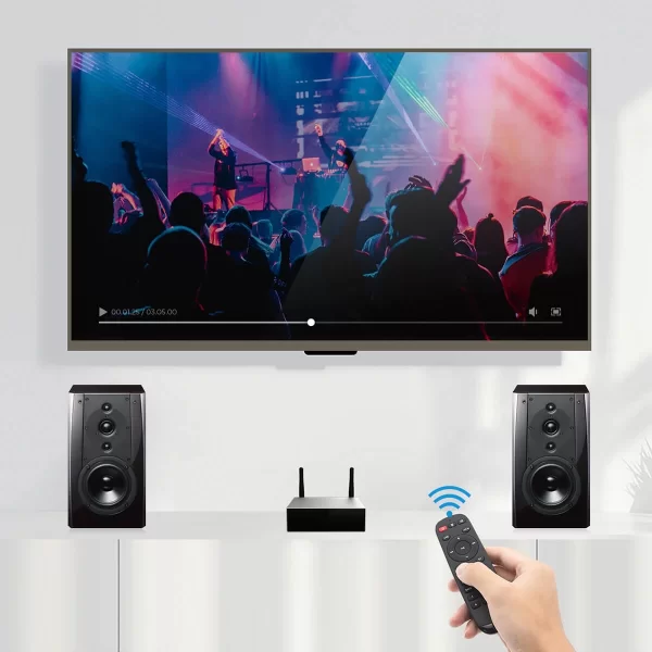 Arylic A50+ Wi-Fi & Bluetooth Class D Audio Amfi (2x50W)