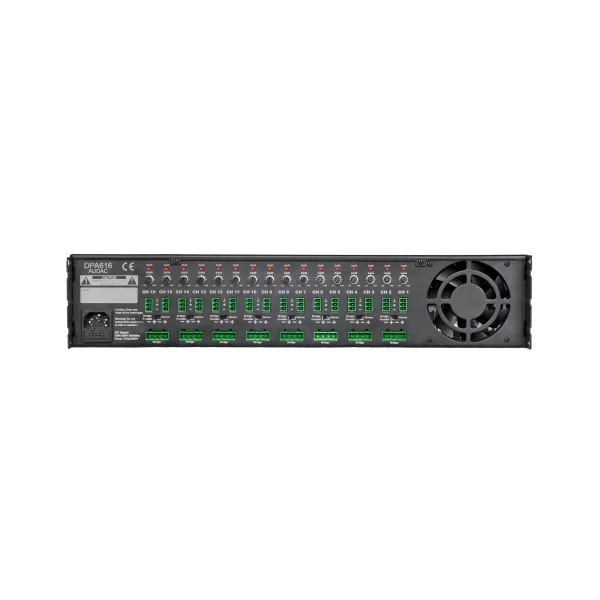 Audac DPA616 16 Kanal Stereo Power Amplifier 16x60W