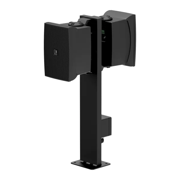 Audac MBK556/B Mounting pole for outdoor Hoparlör - 600 mm height Outdoor black version