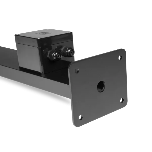 Audac MBK556/B Mounting pole for outdoor Hoparlör - 600 mm height Outdoor black version