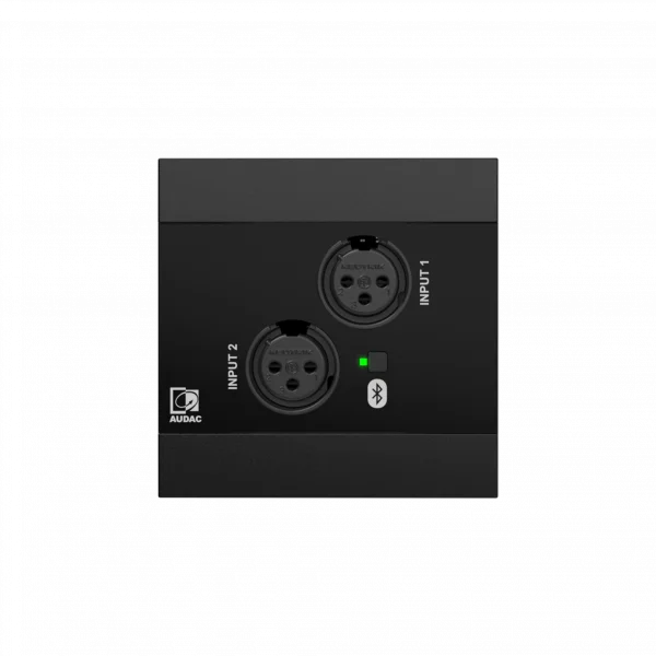Audac NWP220 Network input panel - 2 x XLR + BT (4 CH) 