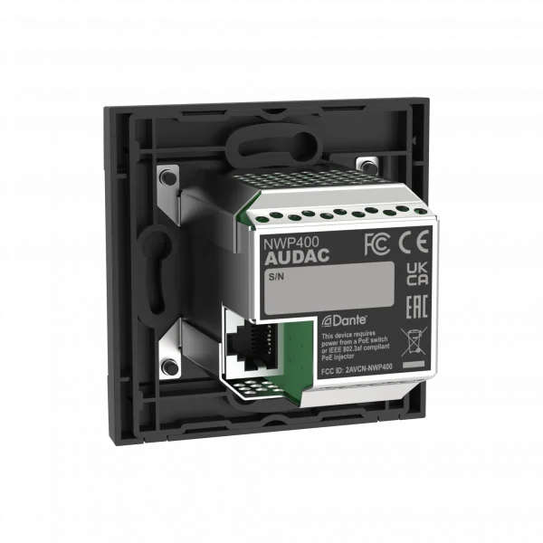 Audac NWP400 Network input panel - USB Type-C + BT (4 CH) 