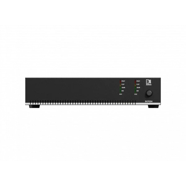 Audac SCP224 Compact Power Amplifier - 2x240W/4-ohm  480W/100V