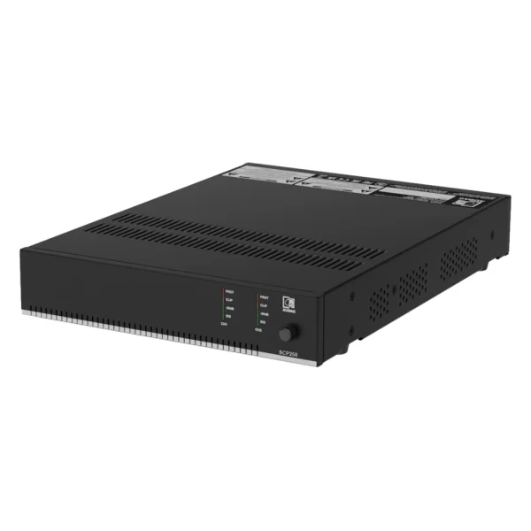 Audac SCP250 Compact Power Amplifier 2x500W/4-ohm 1000W/100V
