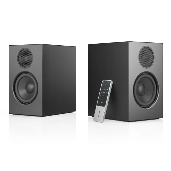 Audio Pro A28 Siyah Aktif Raf Tipi Multiroom Akıllı Ev Hoparlörü(Çift)
