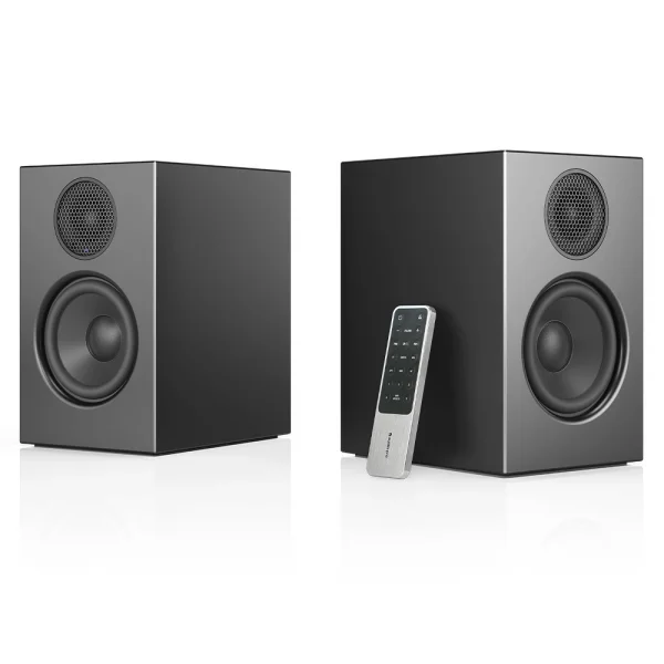 Audio Pro A28 W Siyah Raf Tipi Multiroom Akıllı Ev Hoparlörü(Çift)