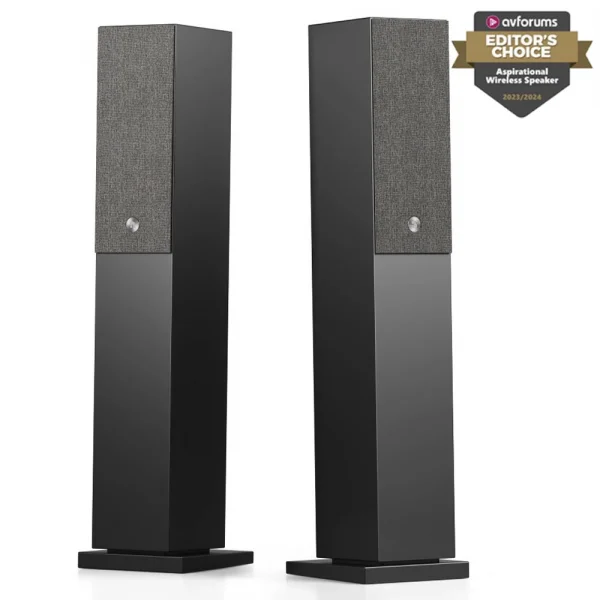 Audio Pro A38 Siyah Aktif Kule Tipi Multiroom Akıllı Ev Hoparlör Seti(Çift)