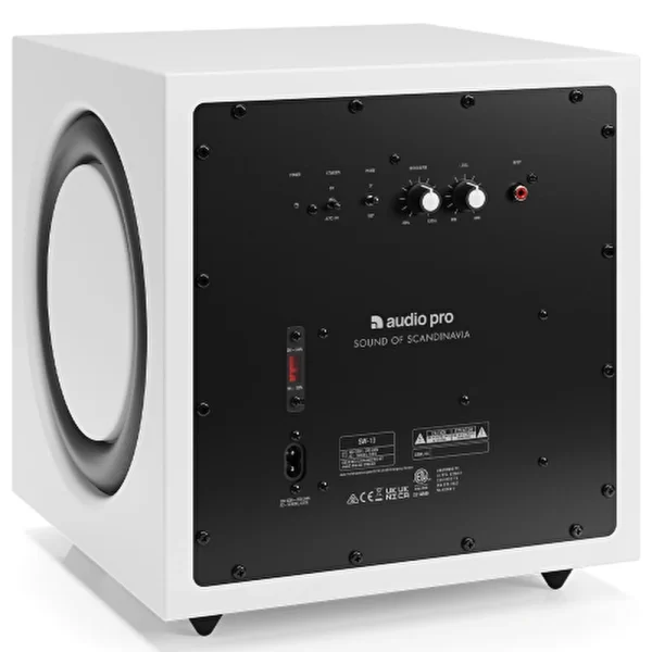 AUDIO PRO A38+SW-10 Beyaz 2+1 Aktif Multiroom Akıllı Ev Hoparlörü Seti