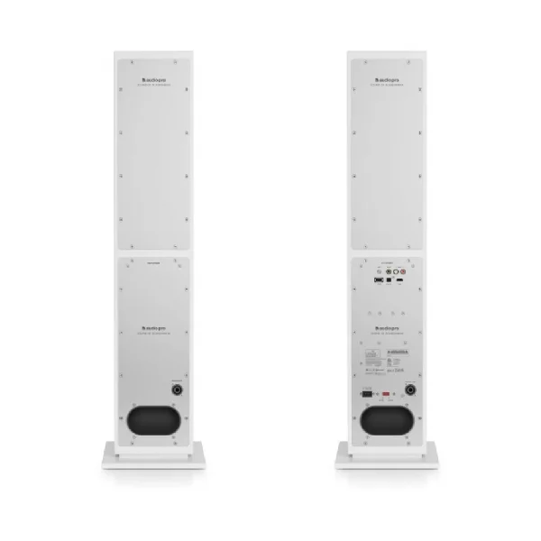 Audio Pro A48 Beyaz Aktif Kule Tipi Akıllı Ev Hoparlör Seti (Çift)