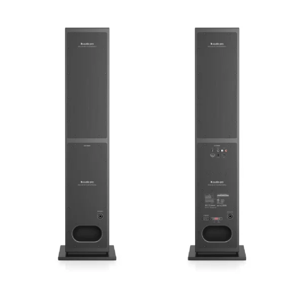 Audio Pro A48 Siyah Aktif Kule Tipi Akıllı Ev Hoparlör Seti (Çift)