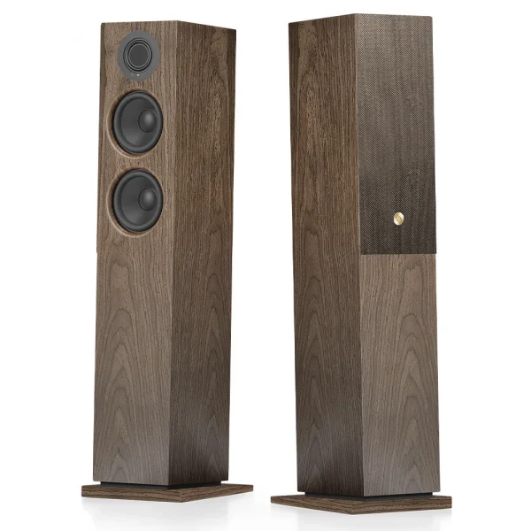 Audio Pro A48 W Kahverengi Kule Tipi Multiroom Akıllı Ev Hoparlörü(Çift)