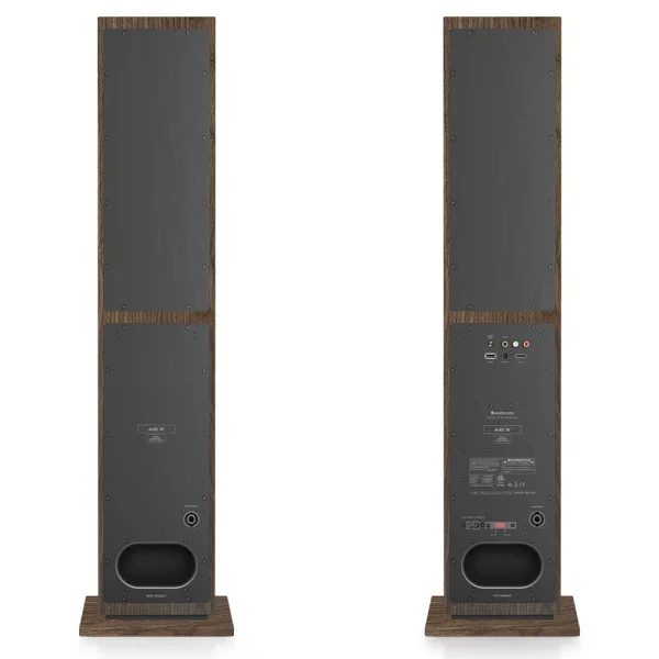 Audio Pro A48 W Kahverengi Kule Tipi Multiroom Akıllı Ev Hoparlörü(Çift)