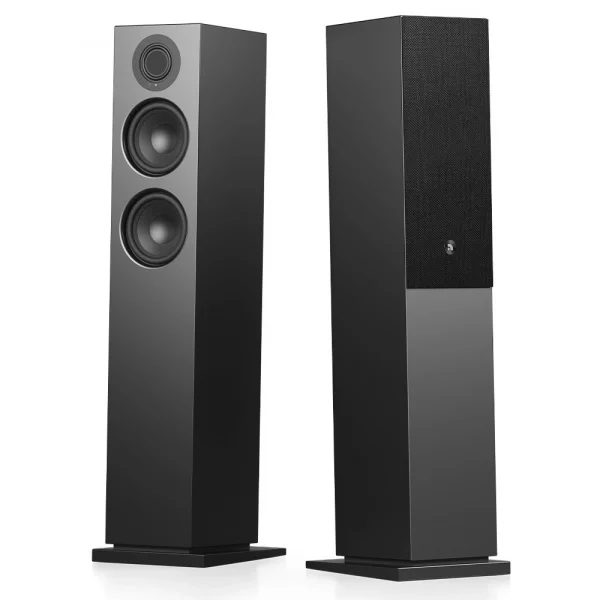 Audio Pro A48 W Siyah Kule Tipi Multiroom Akıllı Ev Hoparlörü(Çift)