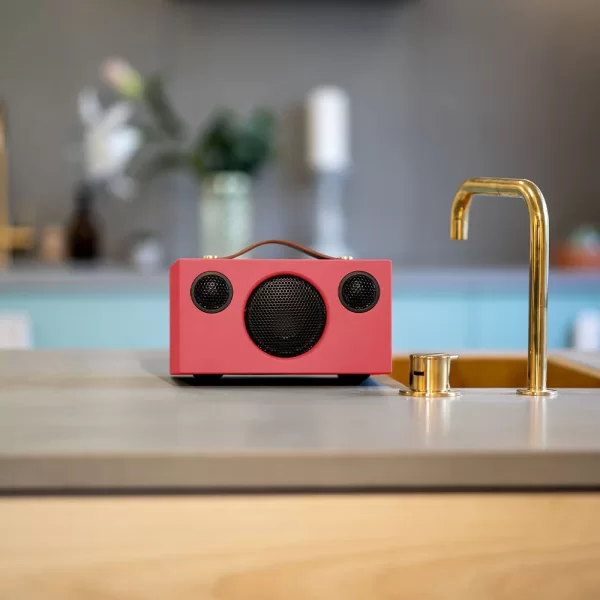 Audio Pro Addon T3+ Coral Limited Edition Kırmızı Şarjlı Bluetooth Hoparlör