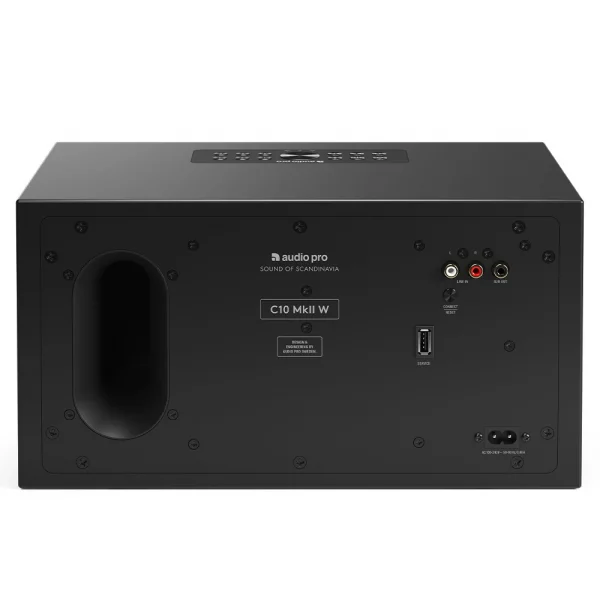 Audio Pro C10 MkII W Siyah Multiroom Akıllı Ev Hoparlörü