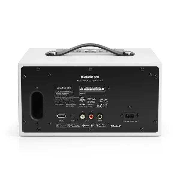 Audio Pro C5 MkII Beyaz Multiroom Akıllı Ev Hoparlörü