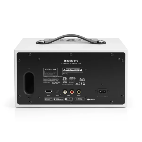 Audio Pro C5 MkII Beyaz Multiroom Akıllı Ev Hoparlörü