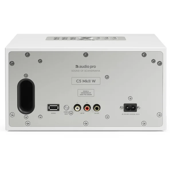 Audio Pro C5 MkII W Beyaz Multiroom Akıllı Ev Hoparlörü