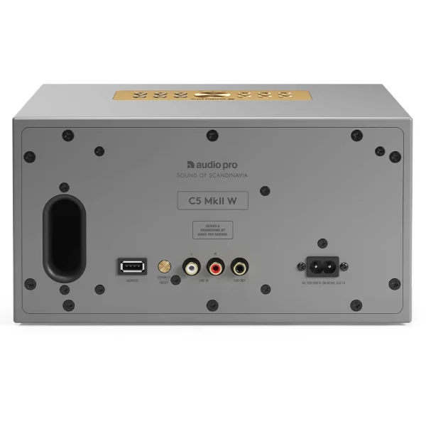 Audio Pro C5 MkII W Gri Multiroom Akıllı Ev Hoparlörü