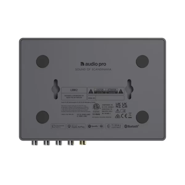 Audio Pro Link 2 Koyu Gri Multiroom Streamer/Network Oynatıcı